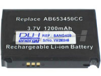 Dlh LI-ION 3.7V 1200mAh BLACK (SANG409)